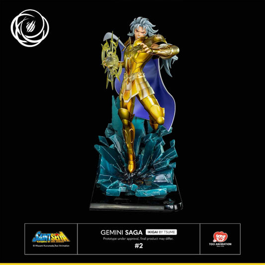 FIGURA TSUME ARTS SAINT SEIYA GEMINI SAGA RESINA ESCALA 1 6 IKIGAI - Otakuya