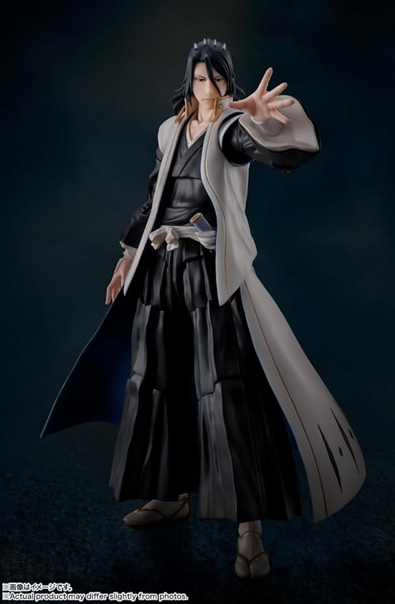 FIGURA KUCHIKI BYAKUYA SH FIGUARTS BLEACH : THOUSAND -YEAR BLOOD WAR - Otakuya