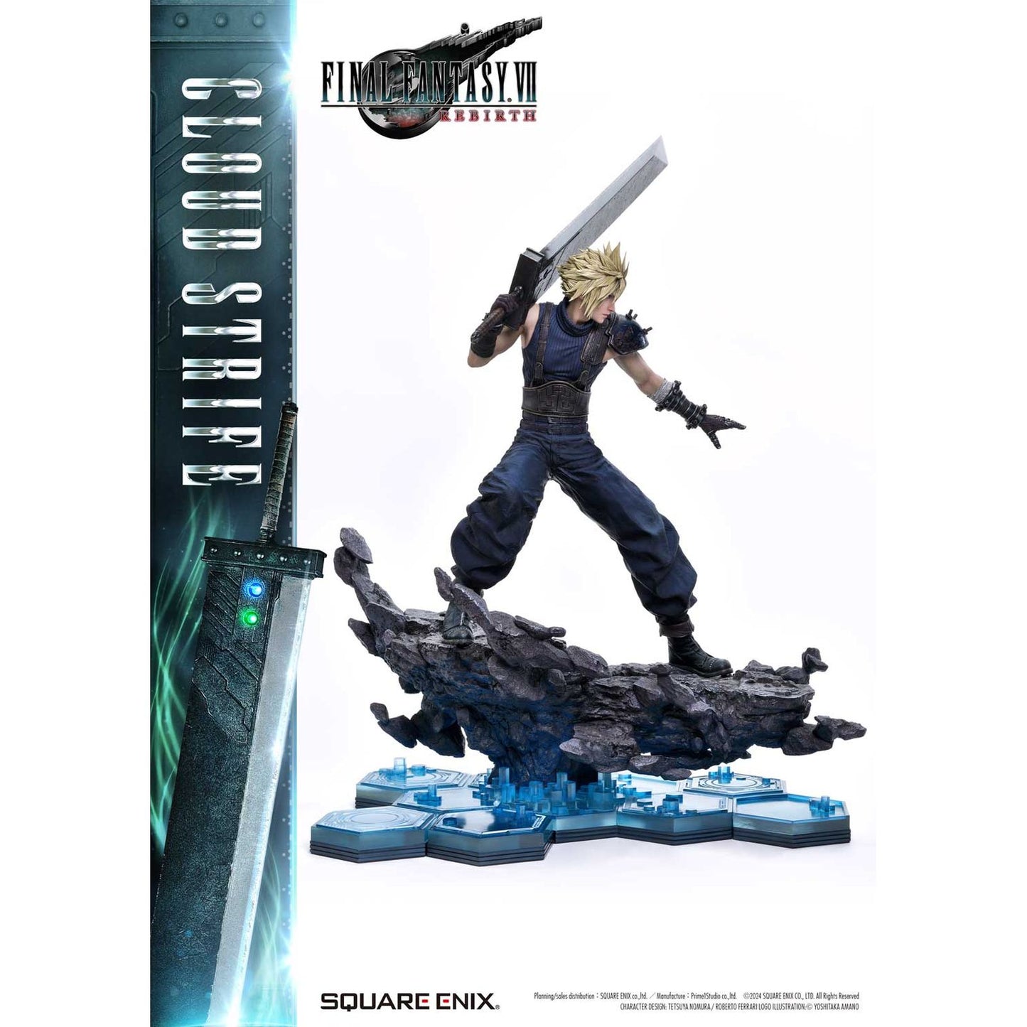 Estatua resina Cloud Strife Deluxe Version Final Fantasy VII Rebirth Masterline 1/4