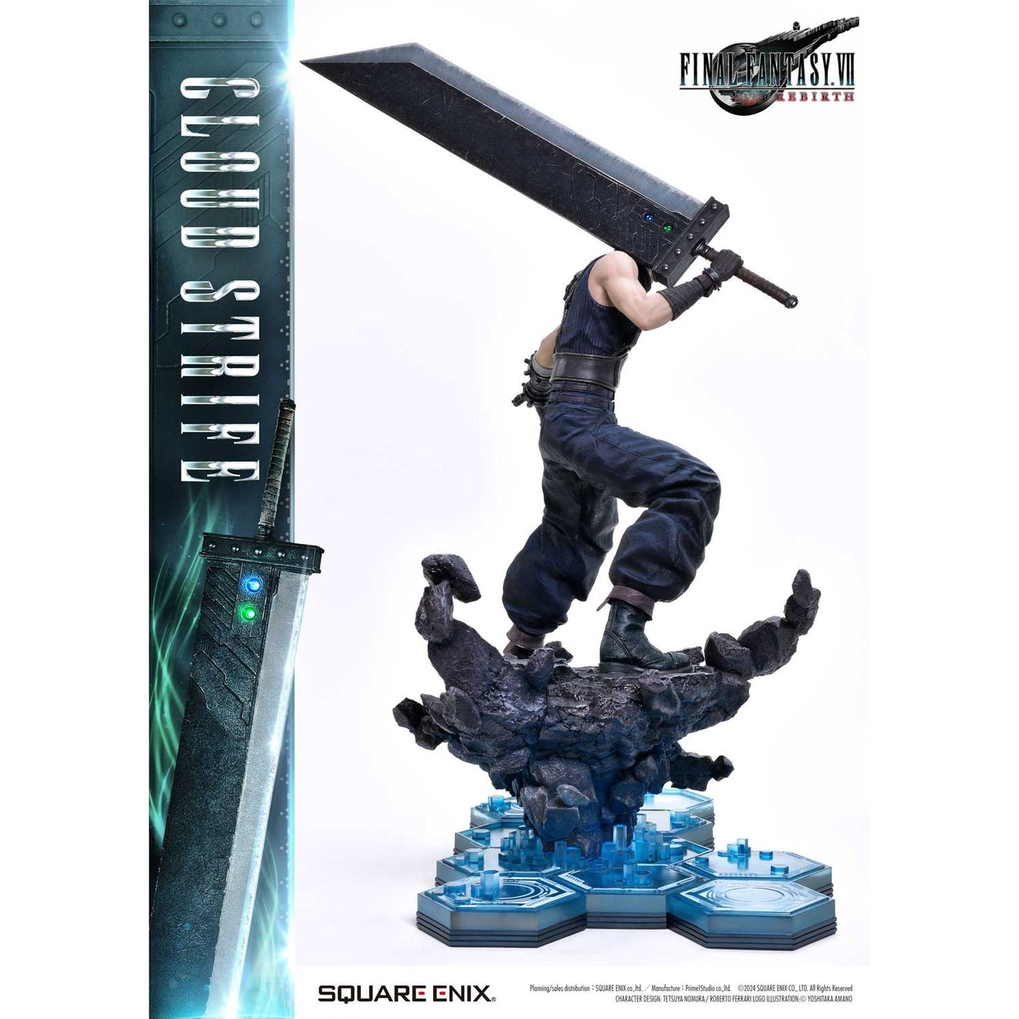 Estatua resina Cloud Strife Deluxe Version Final Fantasy VII Rebirth Masterline 1/4