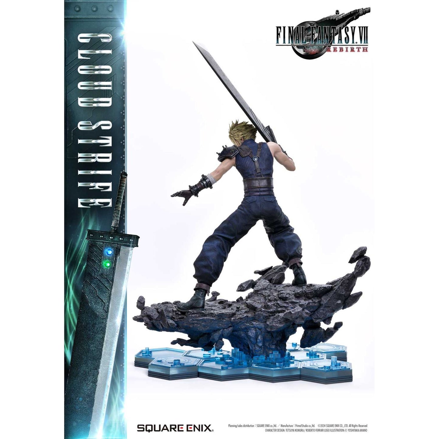 Estatua resina Cloud Strife Deluxe Version Final Fantasy VII Rebirth Masterline 1/4