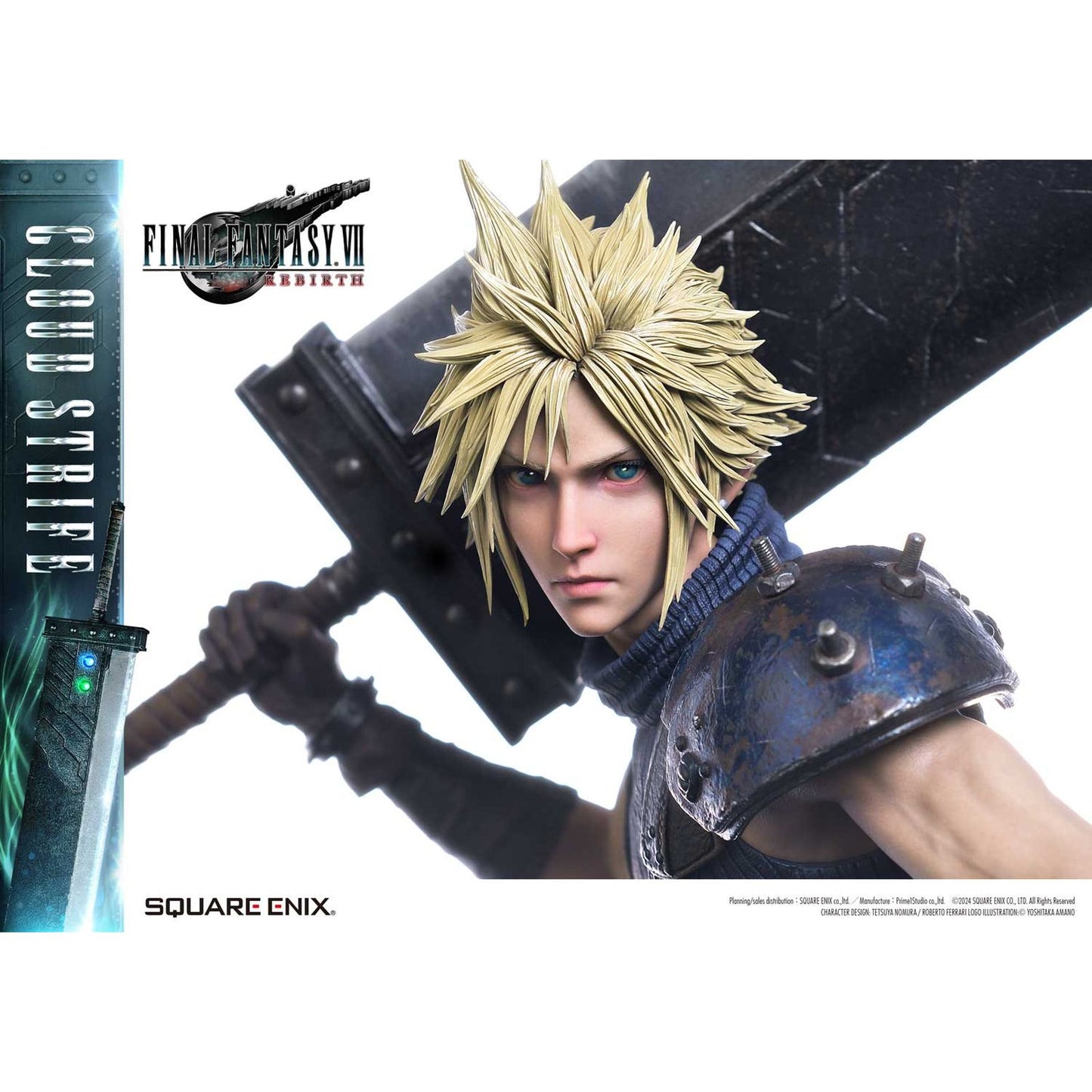 Estatua resina Cloud Strife Deluxe Version Final Fantasy VII Rebirth Masterline 1/4