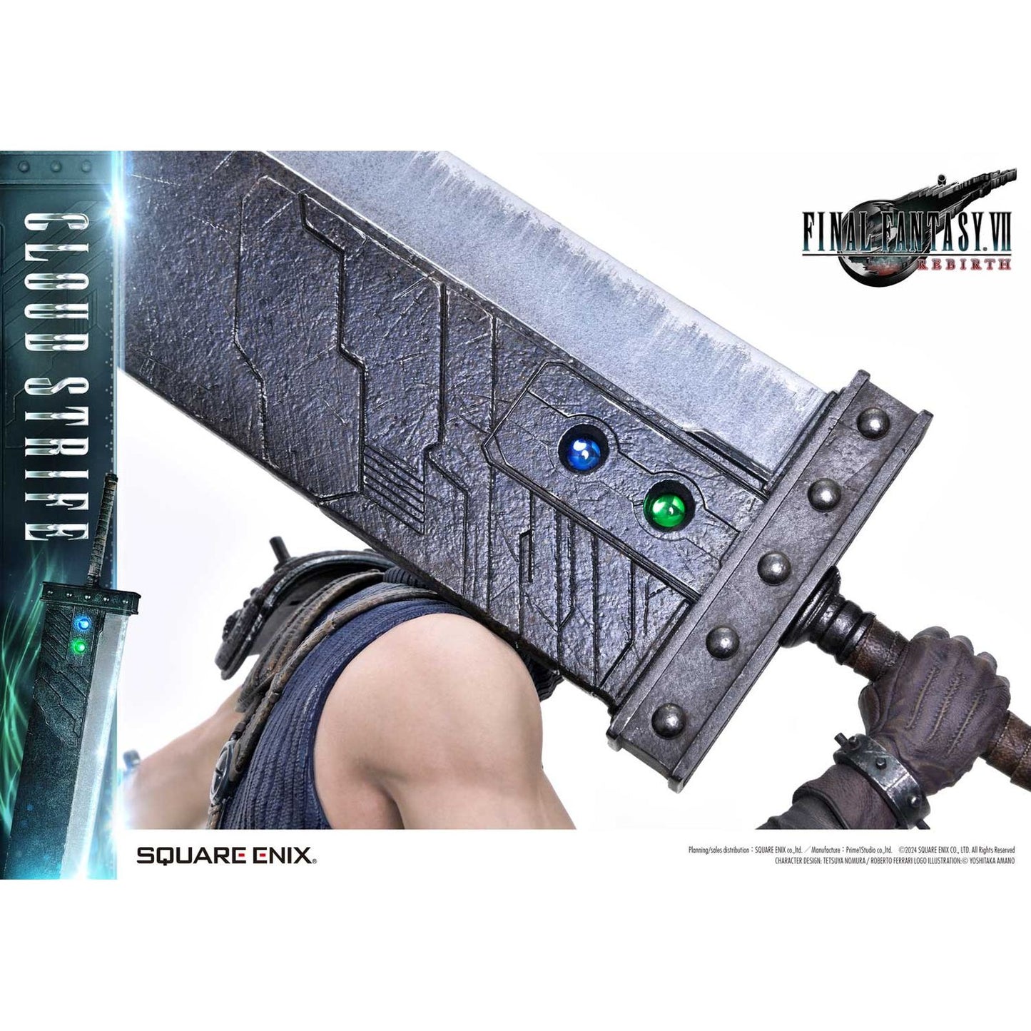 Estatua resina Cloud Strife Deluxe Version Final Fantasy VII Rebirth Masterline 1/4