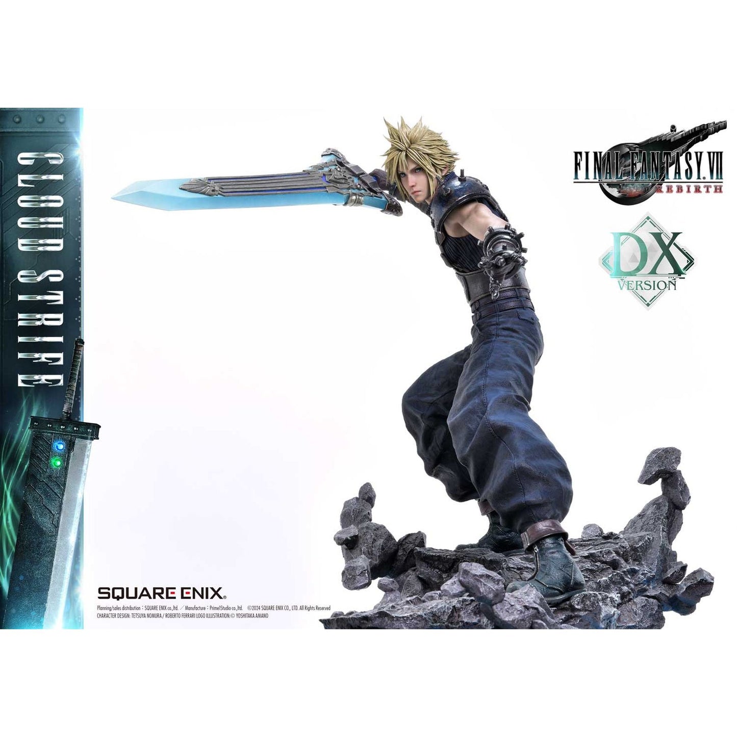 Estatua resina Cloud Strife Deluxe Version Final Fantasy VII Rebirth Masterline 1/4