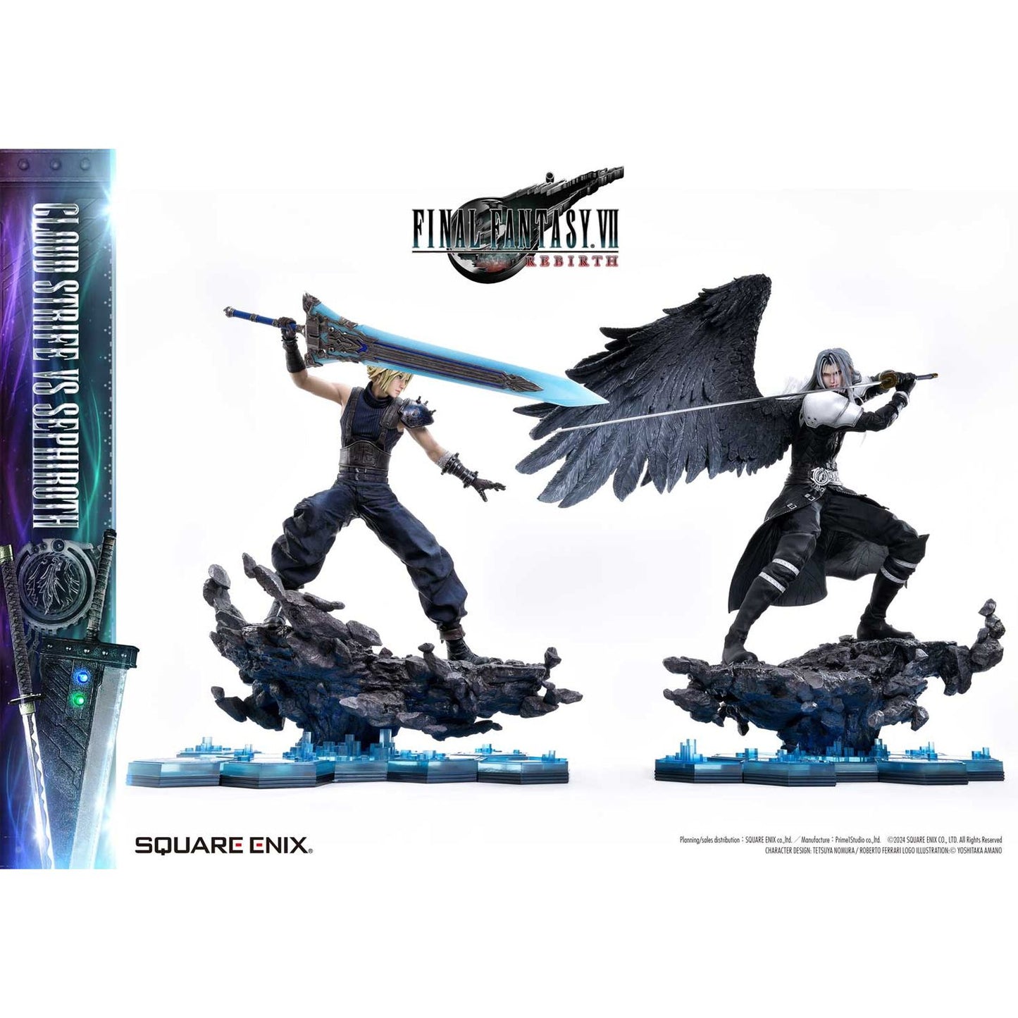 Estatua resina Sephiroth 69cm Final Fantasy VII Rebirth Masterline 1/4