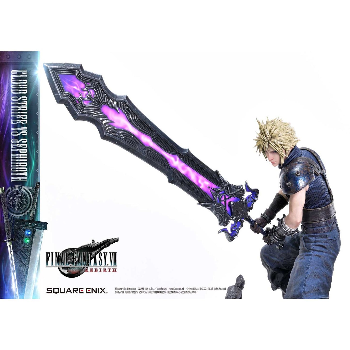 Estatua resina Cloud Strife Deluxe Version Final Fantasy VII Rebirth Masterline 1/4