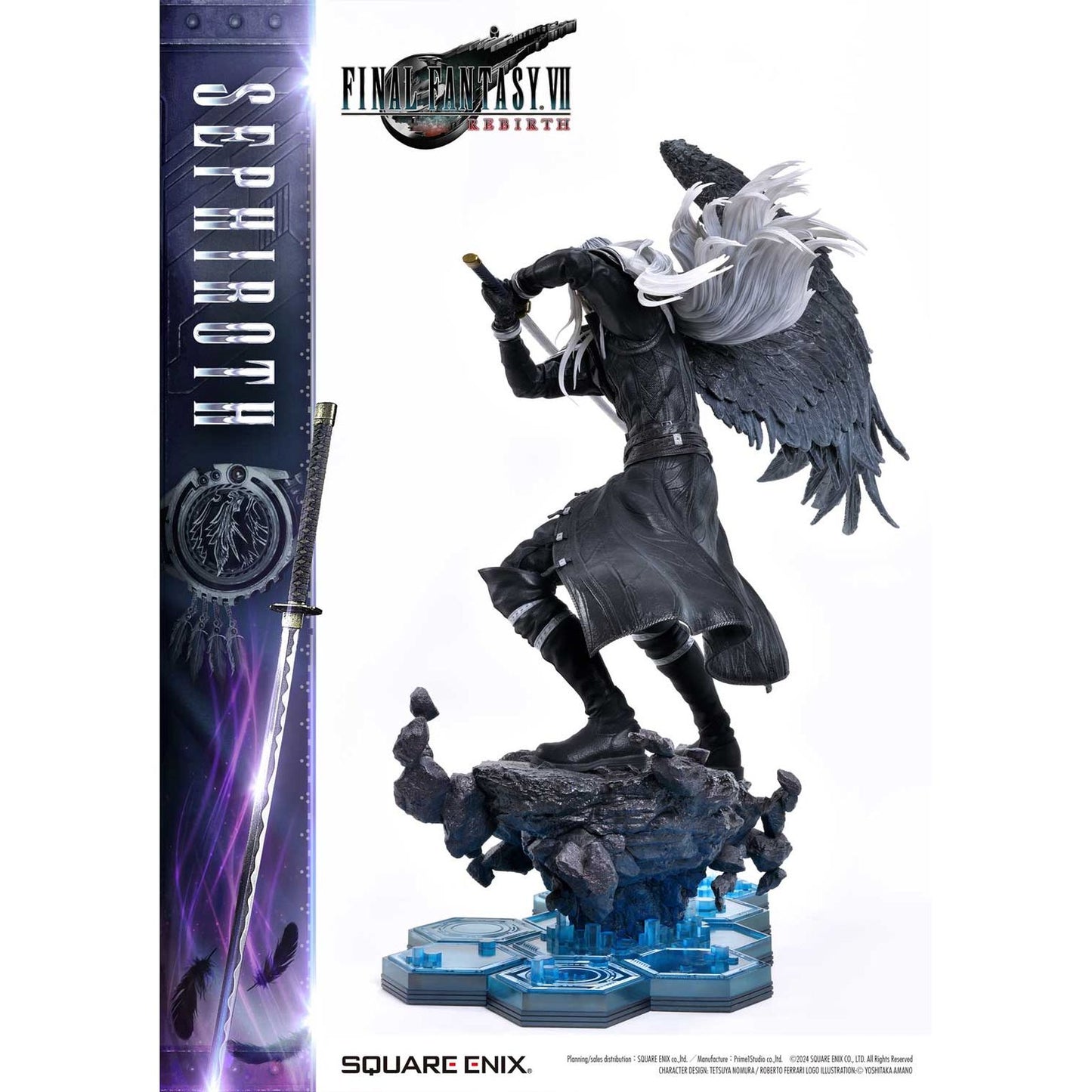 Estatua resina Sephiroth 69cm Final Fantasy VII Rebirth Masterline 1/4