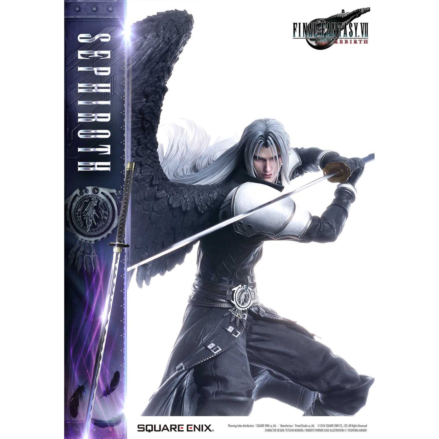 Estatua resina Sephiroth 69cm Final Fantasy VII Rebirth Masterline 1/4