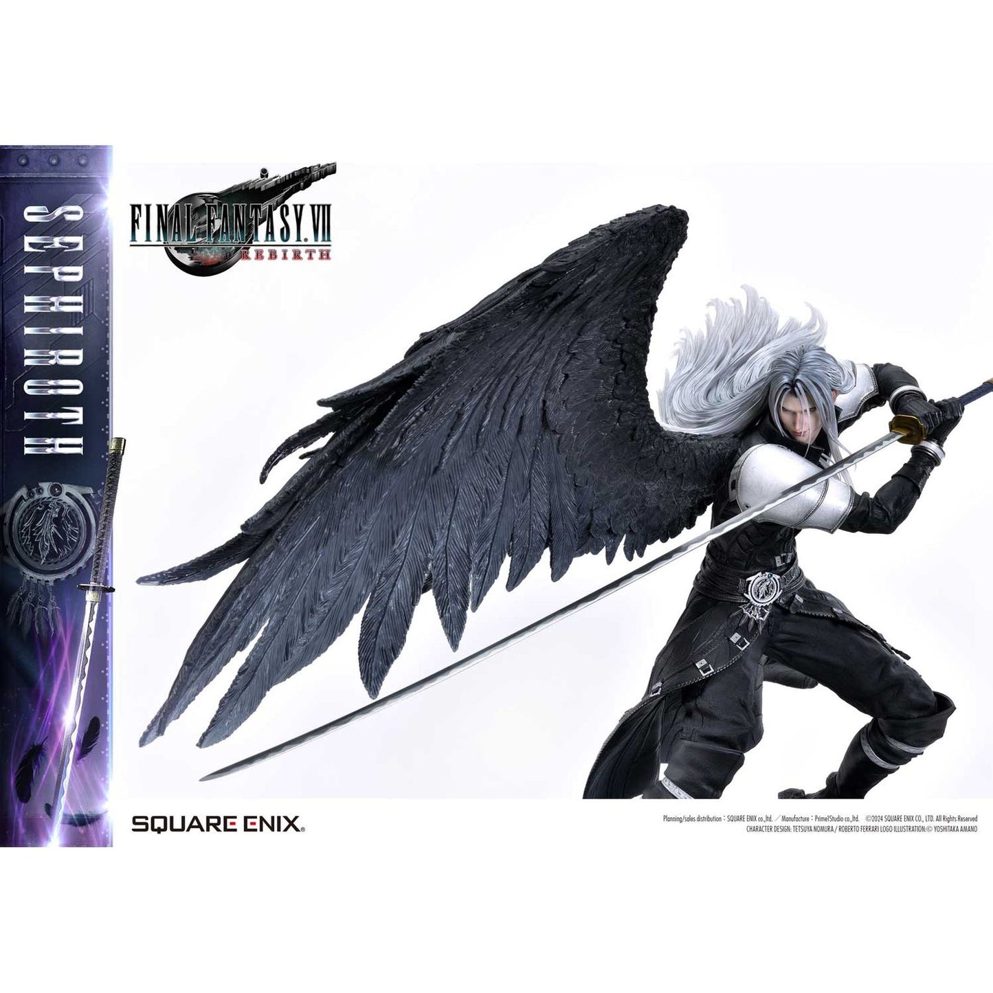 Estatua resina Sephiroth 69cm Final Fantasy VII Rebirth Masterline 1/4