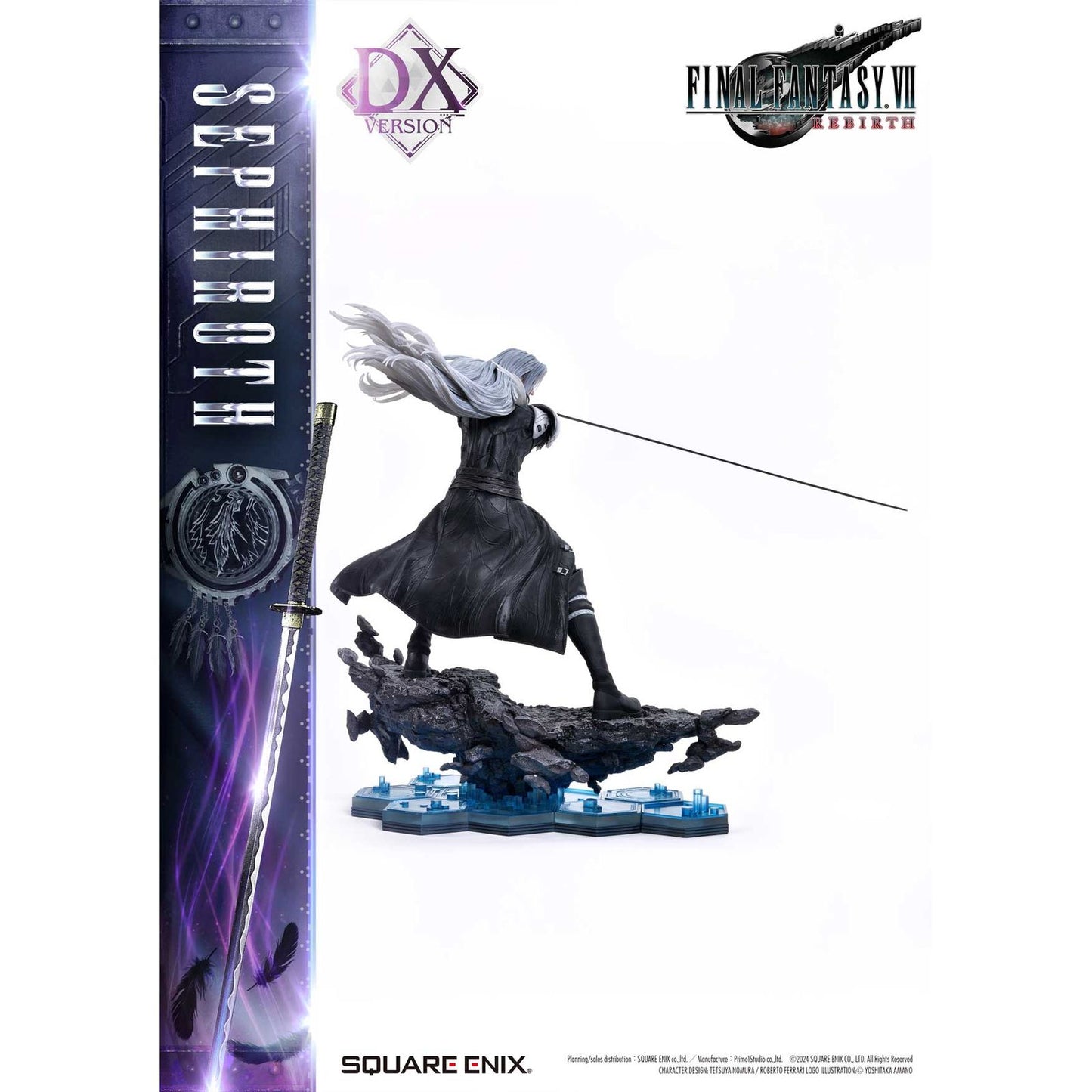 Estatua resina Sephiroth 69cm Final Fantasy VII Rebirth Masterline 1/4