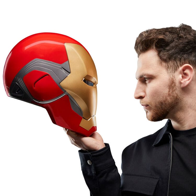 Fashion casco electronico iron man