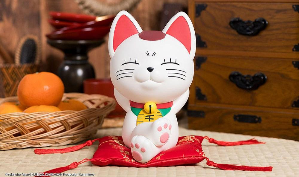 Figura Turbo Granny Beckoning Cat Hucha 17cm Dandadan S Fire