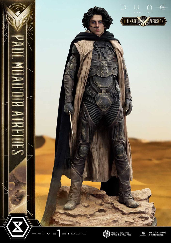 Dune: Part Two Estatua Real Elite Masterline Series 1/3 Paul Atreides Ultimate Verison 90 cm