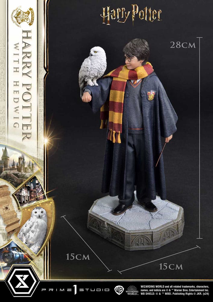 Harry Potter Estatua Prime Collectibles 1/6 Harry Potter with Hedwig 28 cm - Otakuya