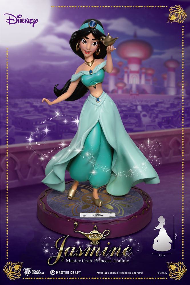 Figura Disney (Aladdin) Estatua Master Craft Jasmine 38 cm  