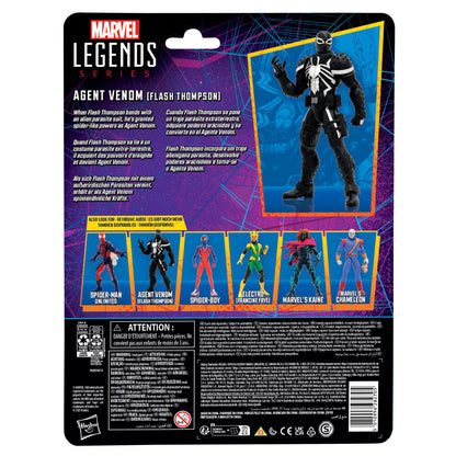 Figura Agent Venom Flash Thompson Spider-Man Marvel 15cm