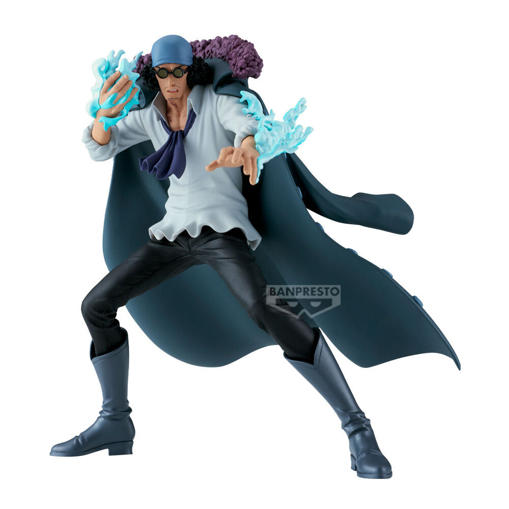 figura de aokiji kuzan one piece battle record banpresto