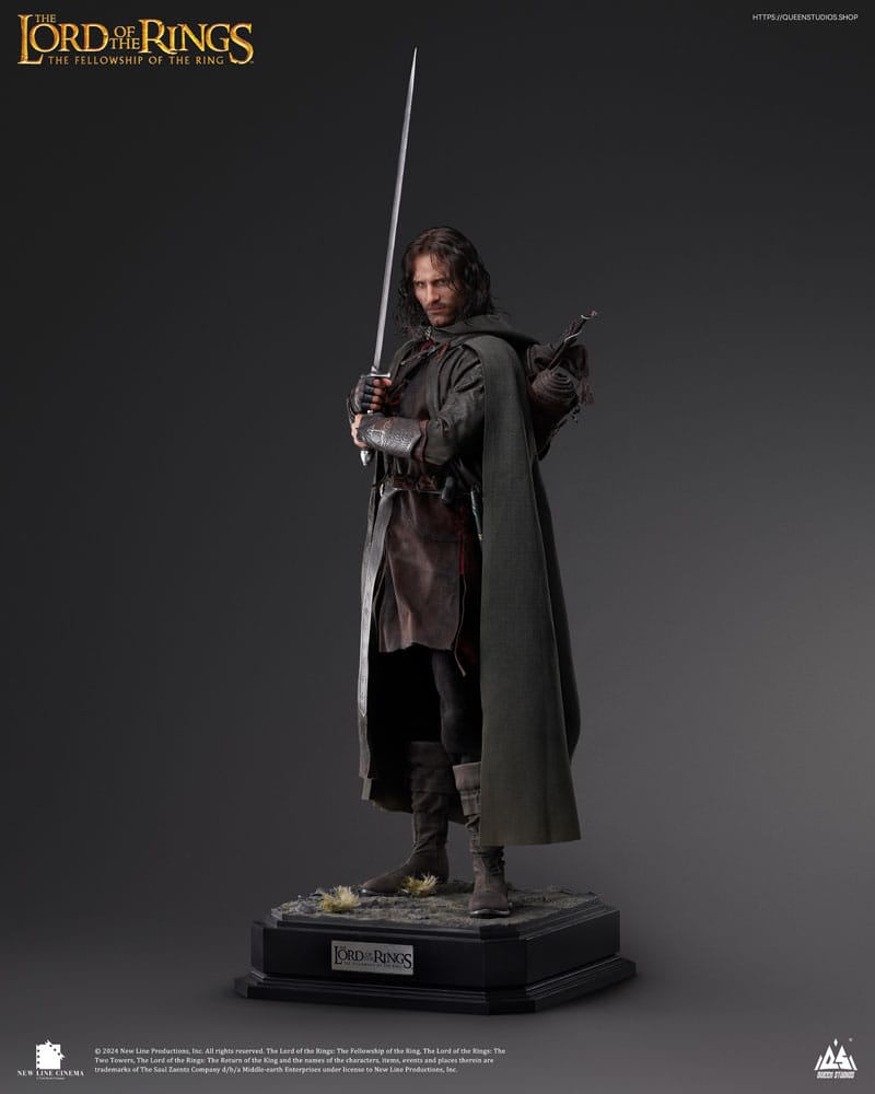 figura de resina aragorn