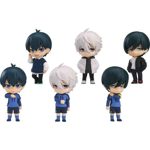 BLUE LOCK SURTIDO 6 FIGURAS 7 CM BLUE LOCK NENDOROID SURPRISE  