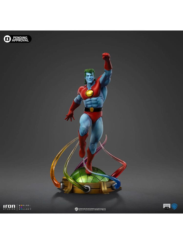 Figura Capitán Planeta y los planetarios Estatua 1/10 Art Scale Captain Planet 24 cm  