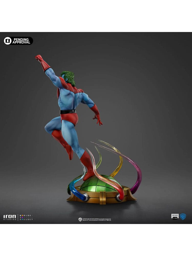 Figura Capitán Planeta y los planetarios Estatua 1/10 Art Scale Captain Planet 24 cm  