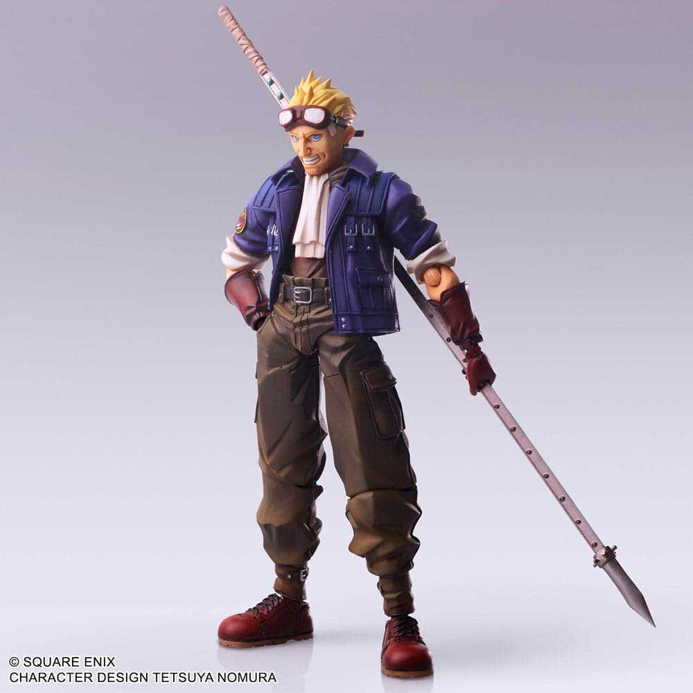 Figura Cid Highwind Final Fantasy VII Bring 15cm  