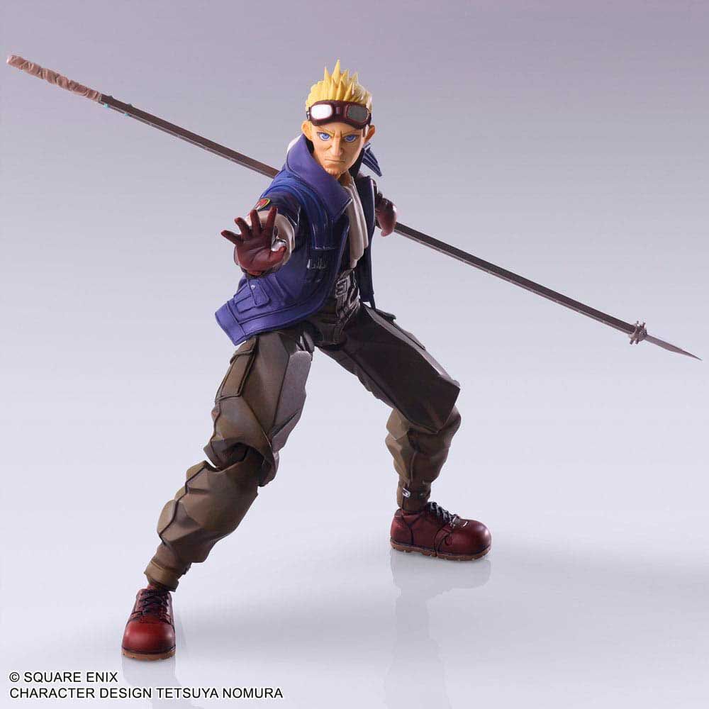 Figura Cid Highwind Final Fantasy VII Bring 15cm  