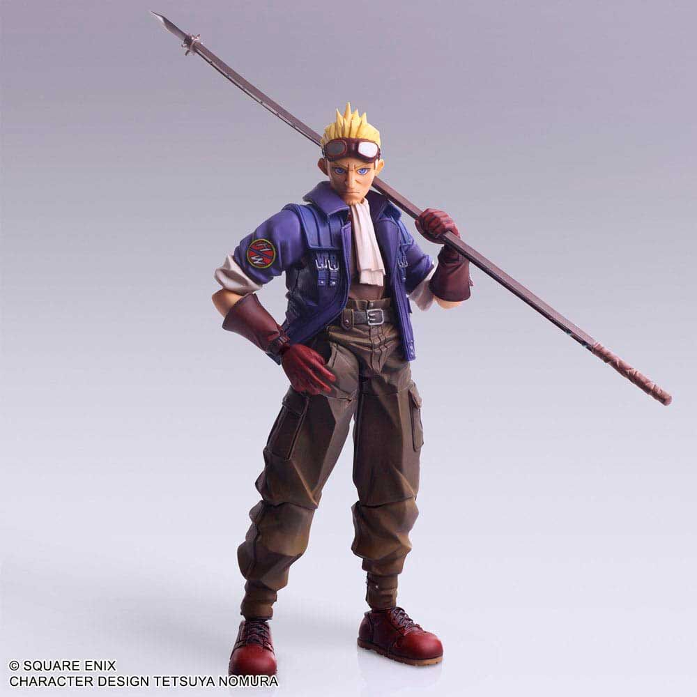 Figura Cid Highwind Final Fantasy VII Bring 15cm  