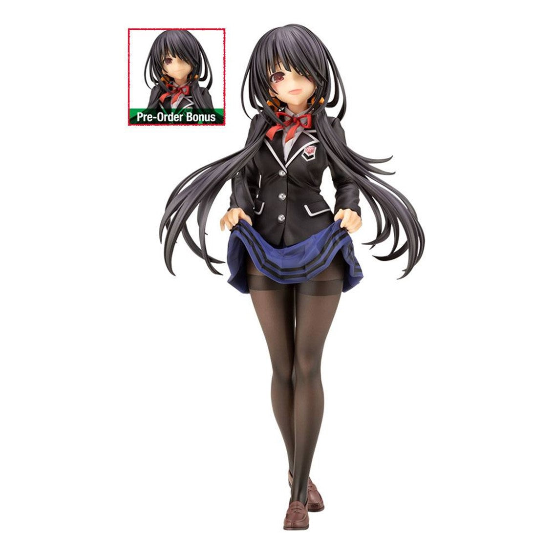 FIGURA KOTOBUKIYA DATE A LIVE KURUMI TOKISAKI SCHOOL UNIFORM BONUS EDITION 23 CM