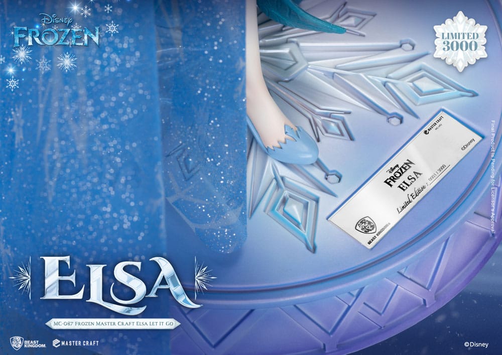 Frozen: El Reino del Hielo Estatua Master Craft Elsa Let It Go 40 cm  