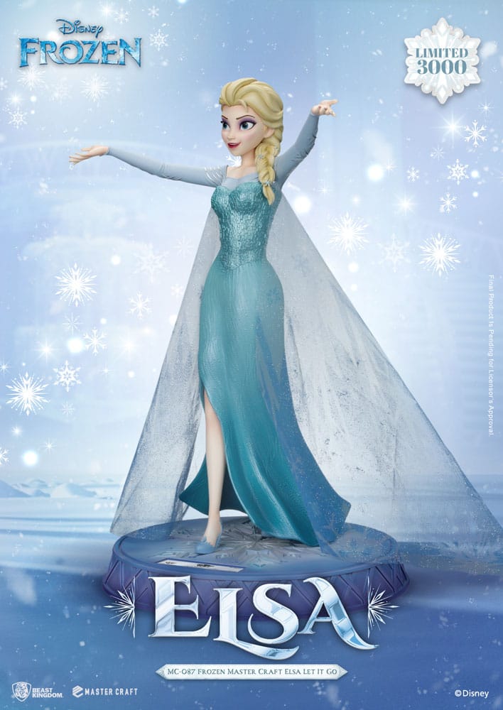 Frozen: El Reino del Hielo Estatua Master Craft Elsa Let It Go 40 cm  