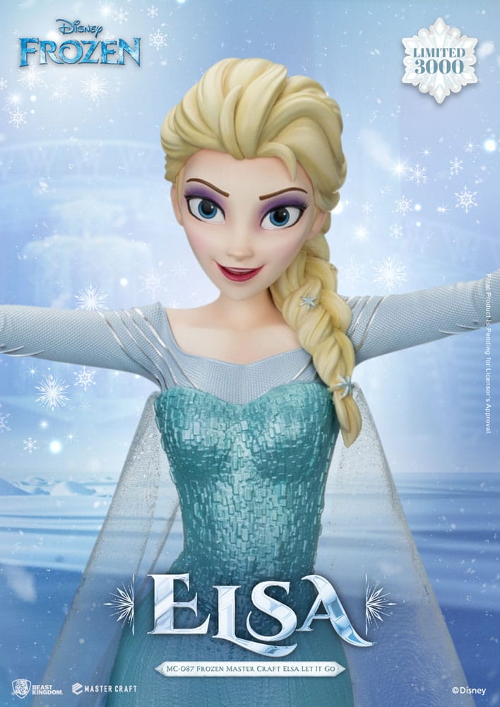 Frozen: El Reino del Hielo Estatua Master Craft Elsa Let It Go 40 cm  