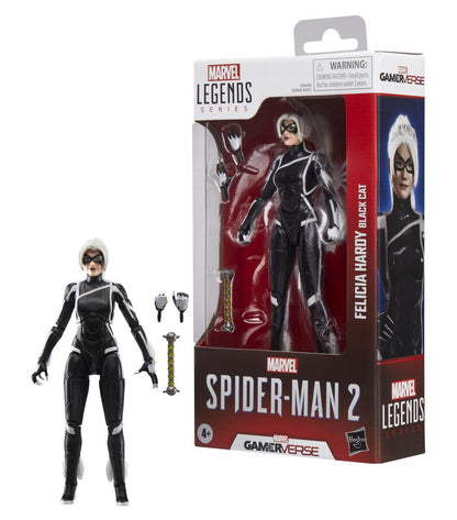 FELICIA HARDY BLACK CAT VERSION FIGURA 15 CM SPIDER-MAN 2 MARVEL LEGENDS SERIES