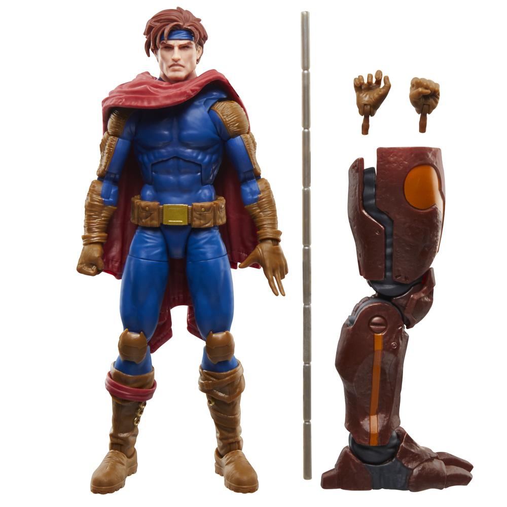 Figura Hasbro Marvel Legends Series Build a figura Marvels Nemesis X-MEN GAMBIT  