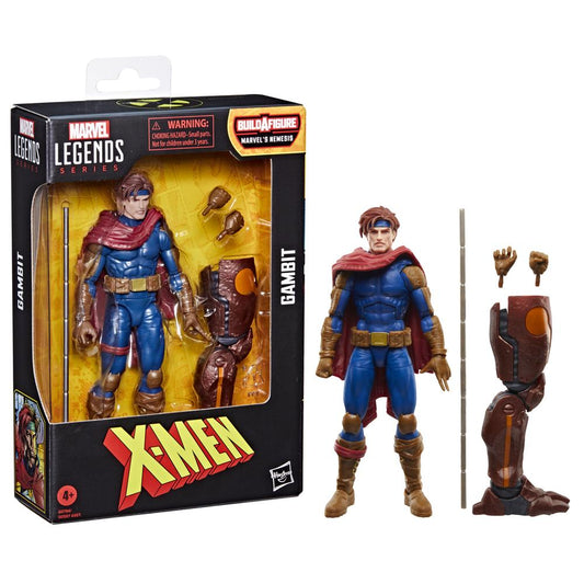 Figura Hasbro Marvel Legends Series Build a figura Marvels Nemesis X-MEN GAMBIT  