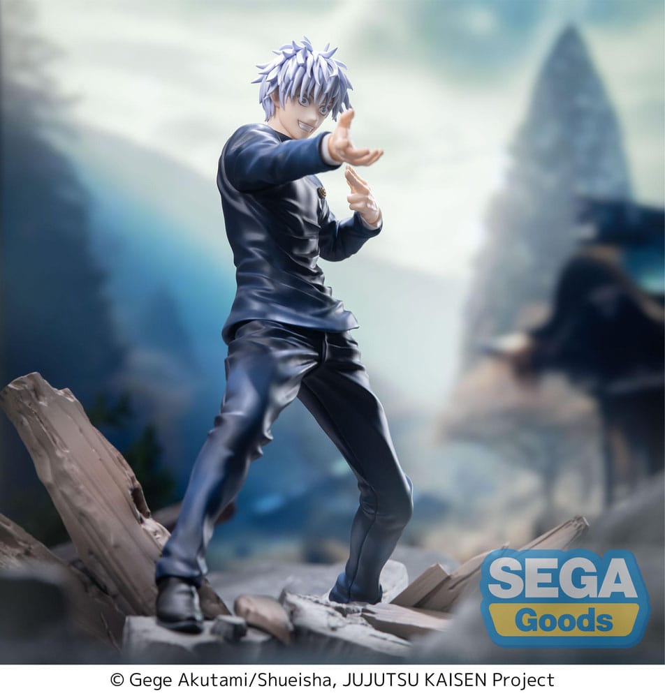 FIGURA SATORU GOJO FIERCE BATTLE JUJUTSU KAISEN HIDDEN INVENTORY LUMINASTA  