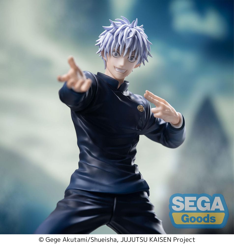 FIGURA SATORU GOJO FIERCE BATTLE JUJUTSU KAISEN HIDDEN INVENTORY LUMINASTA  