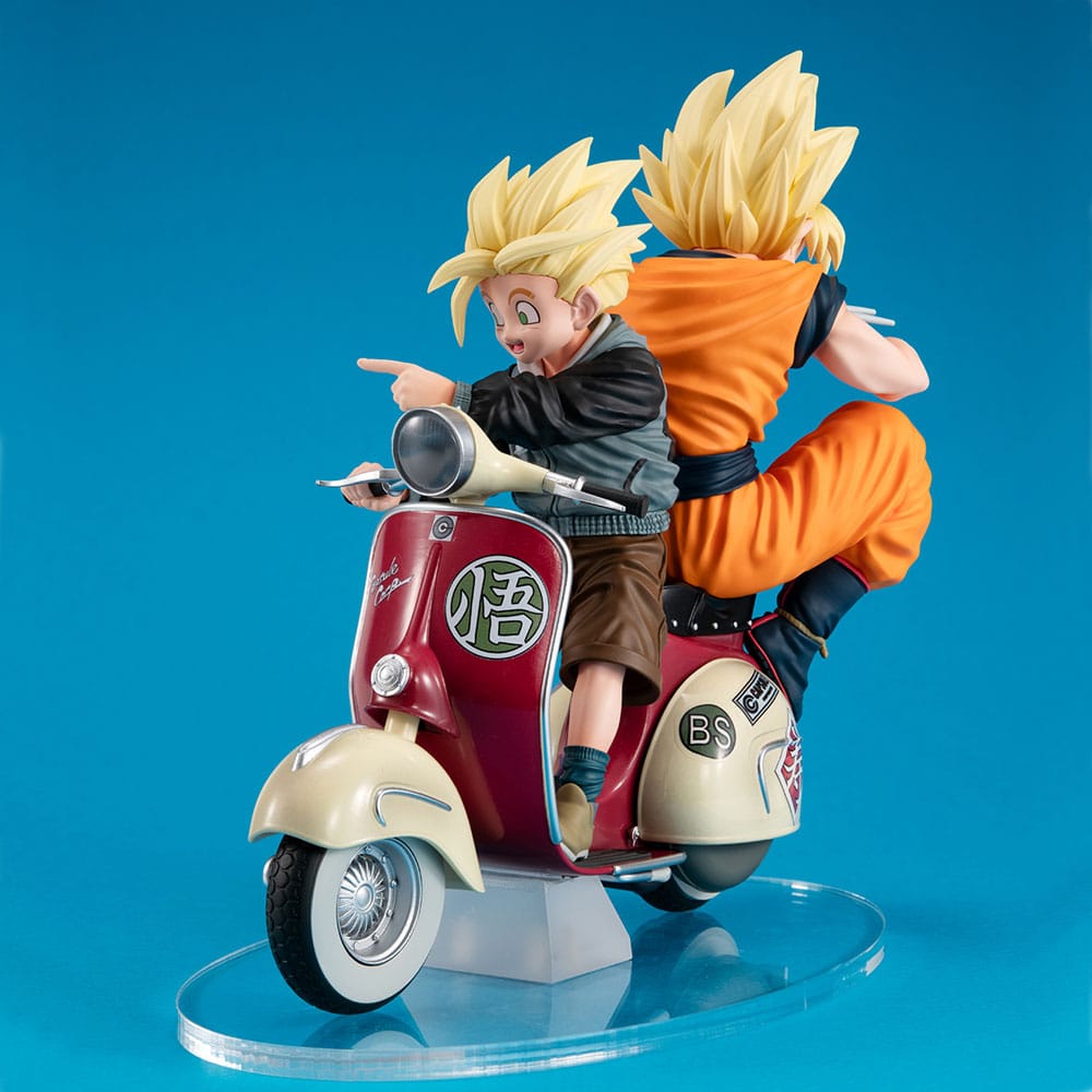 figura de goku y gohan