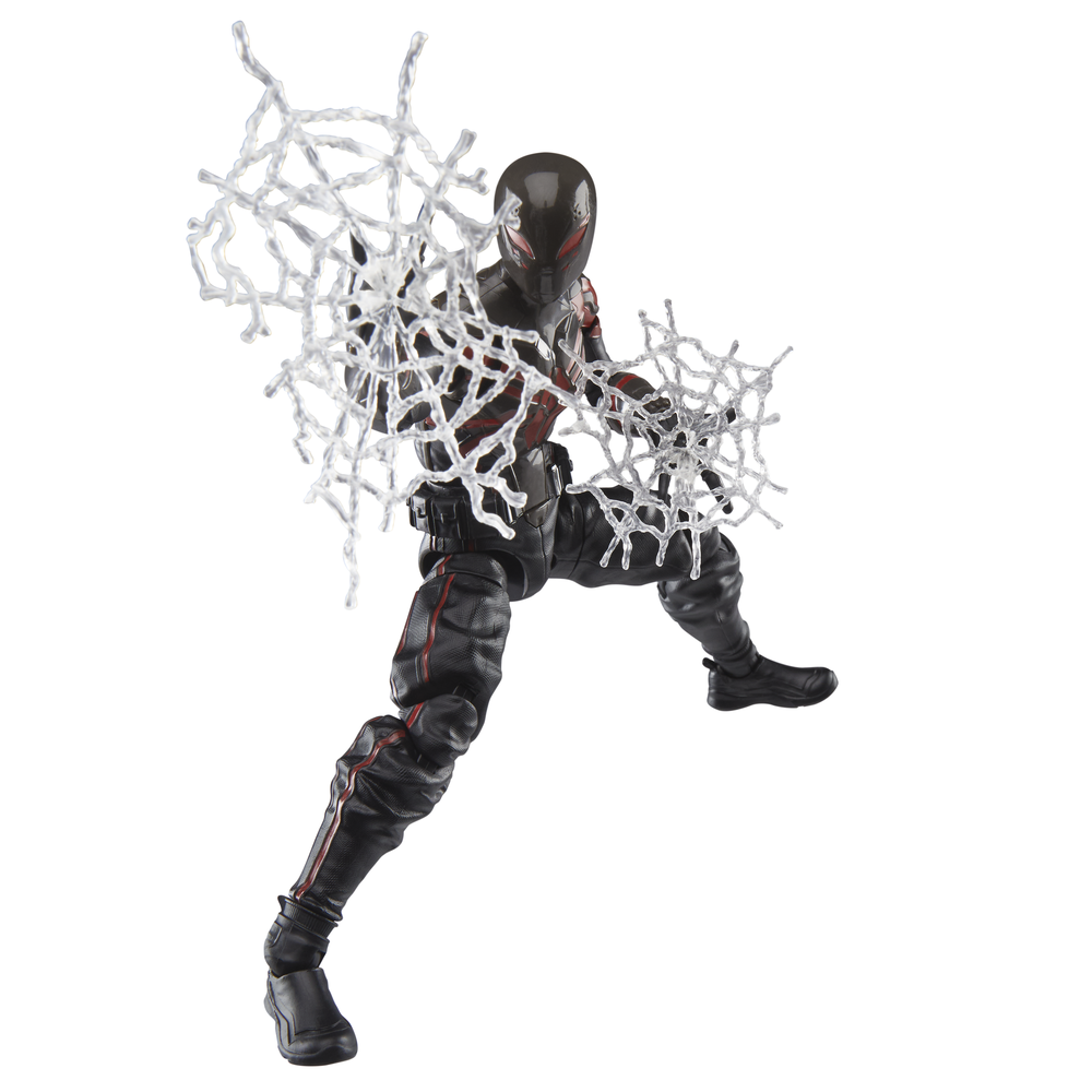 MILES MORALES BROOKLYN 2099 SUIT VERSION FIGURA SPIDER-MAN 2 MARVEL LEGENDS SERIES