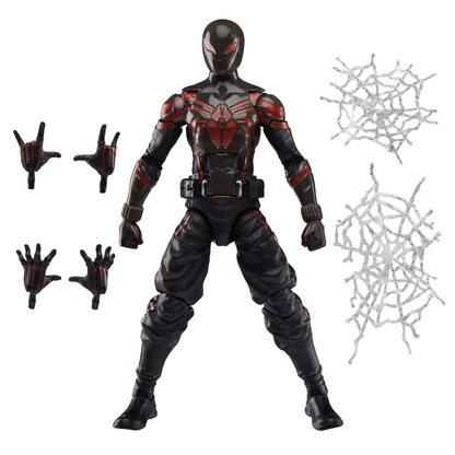 MILES MORALES BROOKLYN 2099 SUIT VERSION FIGURA SPIDER-MAN 2 MARVEL LEGENDS SERIES