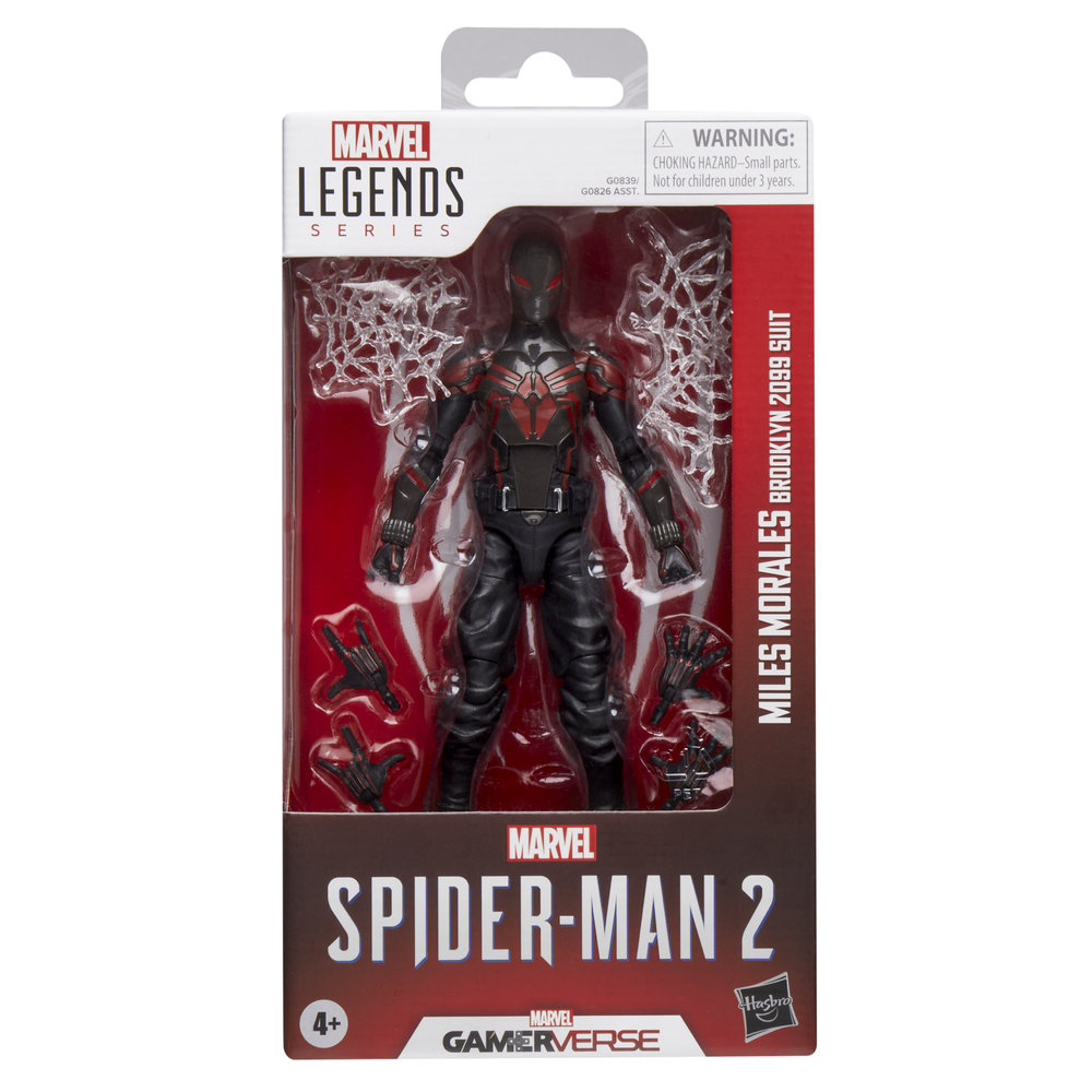 MILES MORALES BROOKLYN 2099 SUIT VERSION FIGURA SPIDER-MAN 2 MARVEL LEGENDS SERIES