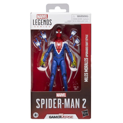 MILES MORALES UPGRADED SUIT STYLE VERSION FIGURA 15 CM SPIDER-MAN 2 MARVEL LEGENDS SERIES