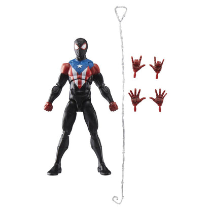 MILES MORALES BORICUA SUIT VERSION FIGURA 15 CM SPIDER-MAN 2 MARVEL LEGENDS SERIES