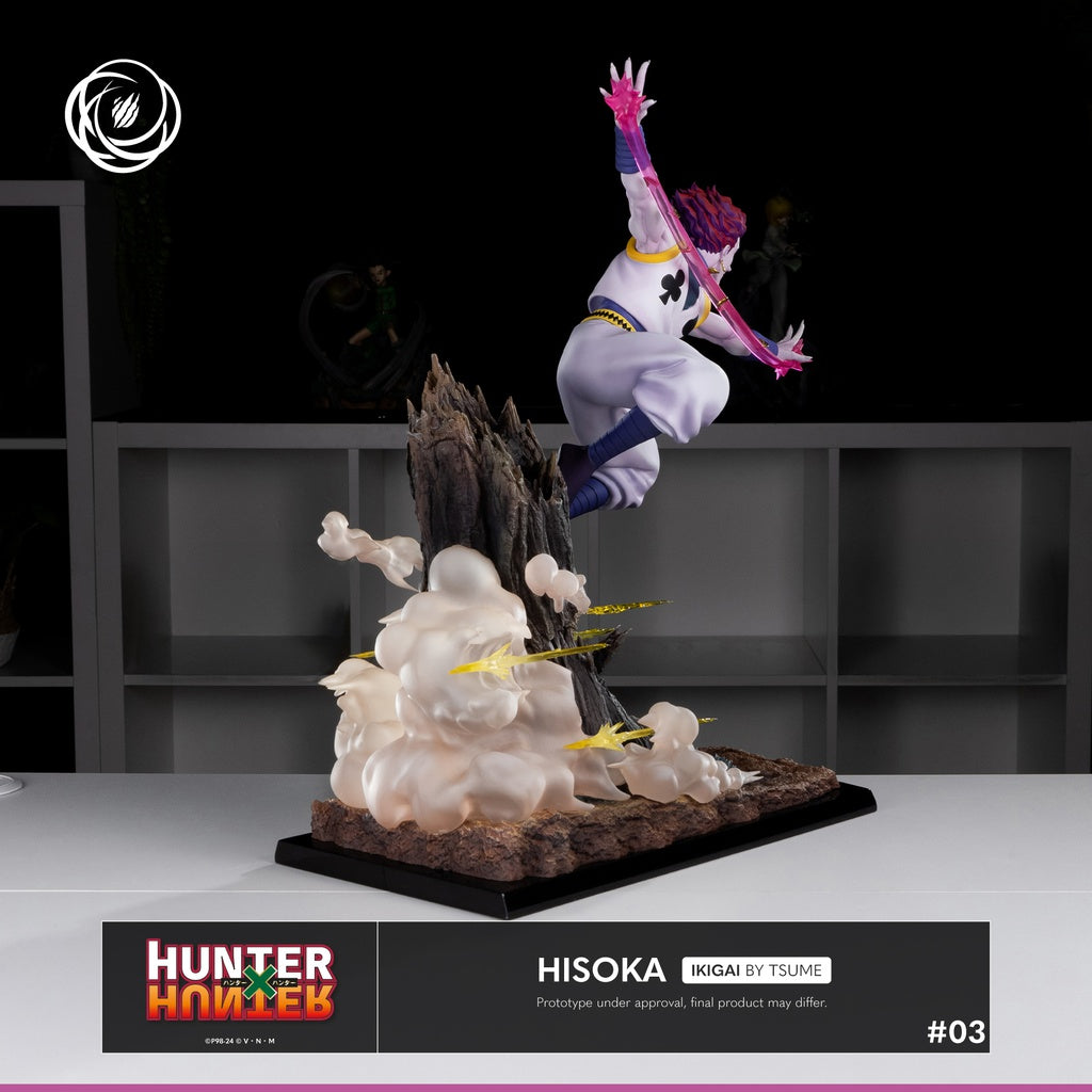 Figura Hisoka Hunter x Hunter Ikigai Tsume 1/6  