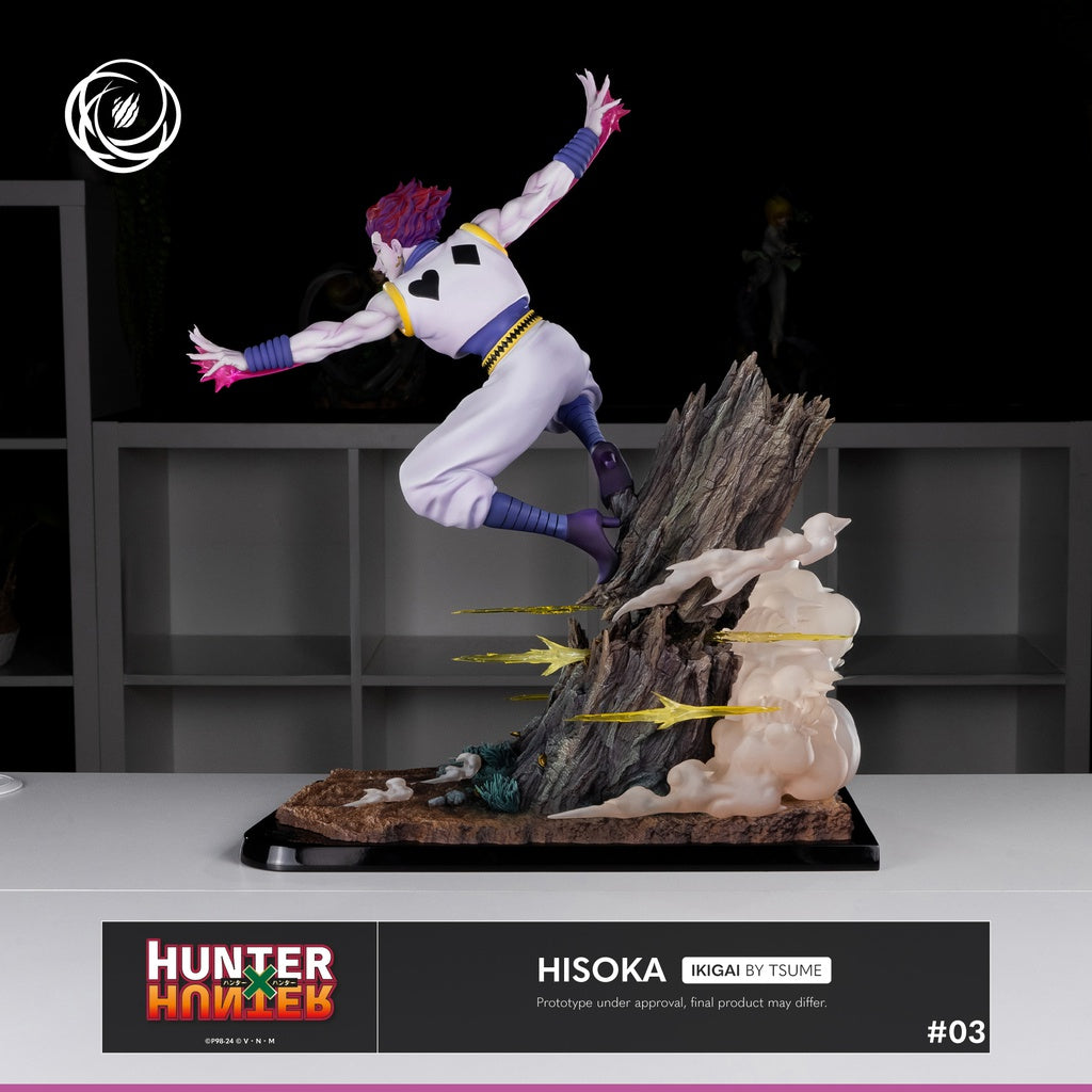 Figura Hisoka Hunter x Hunter Ikigai Tsume 1/6  