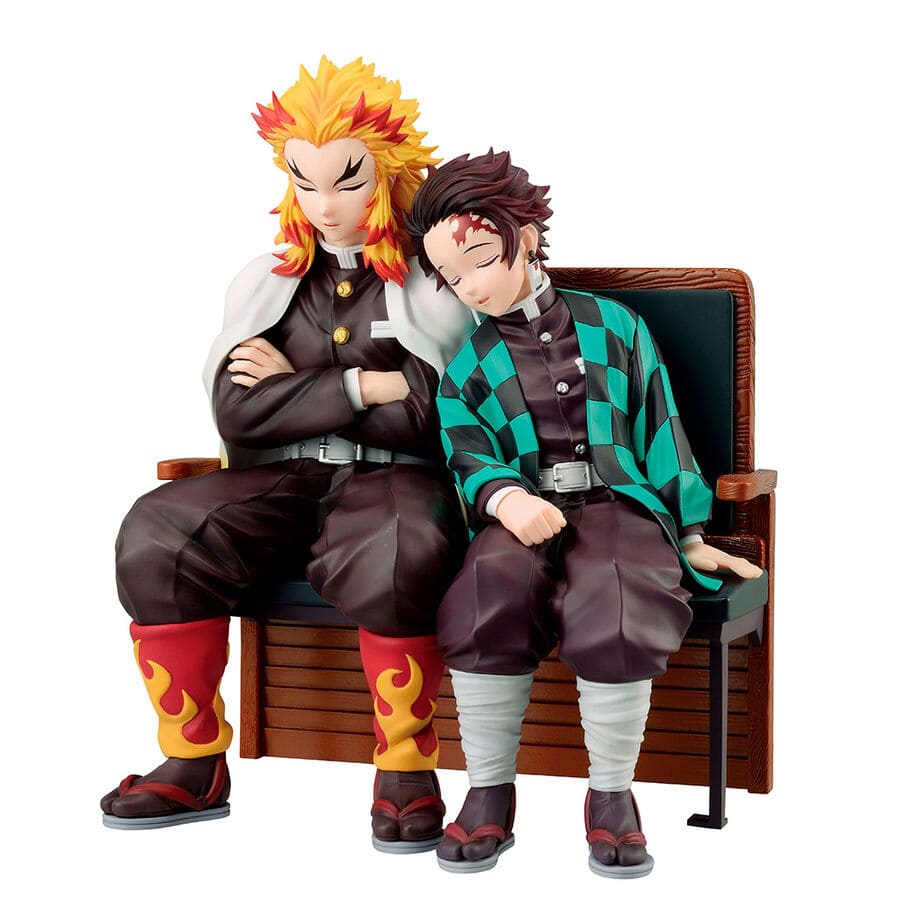 Figura de Tanjiro y rengoku