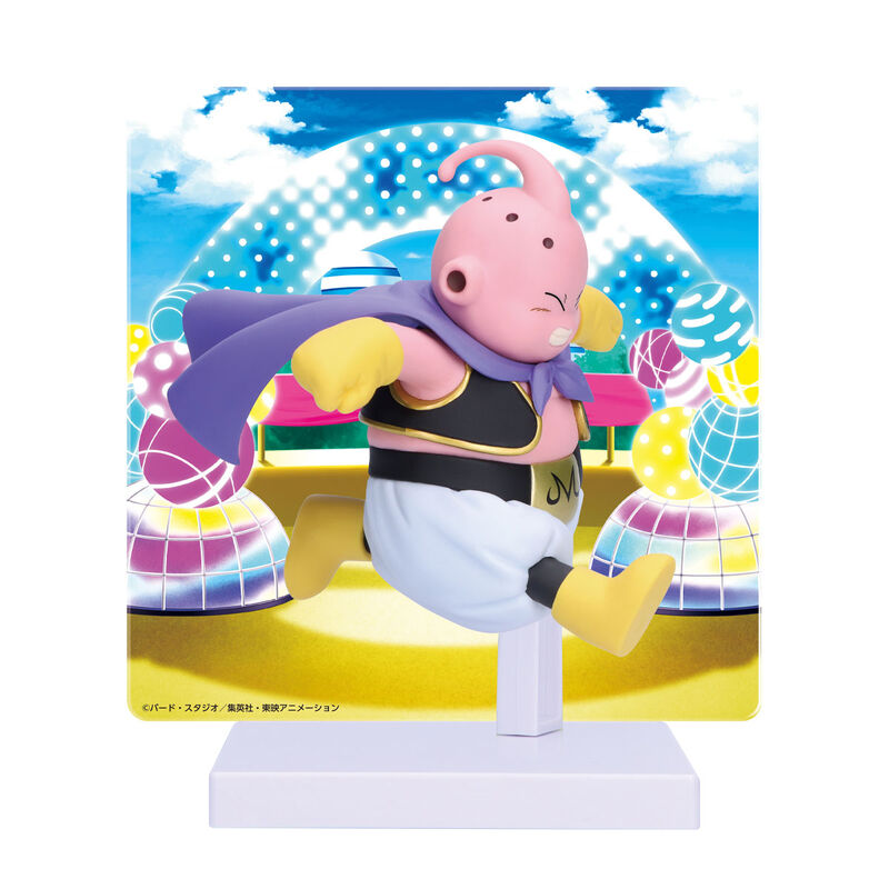 Figura Majin Buu With Panel Dragon Ball Daima 13cm  