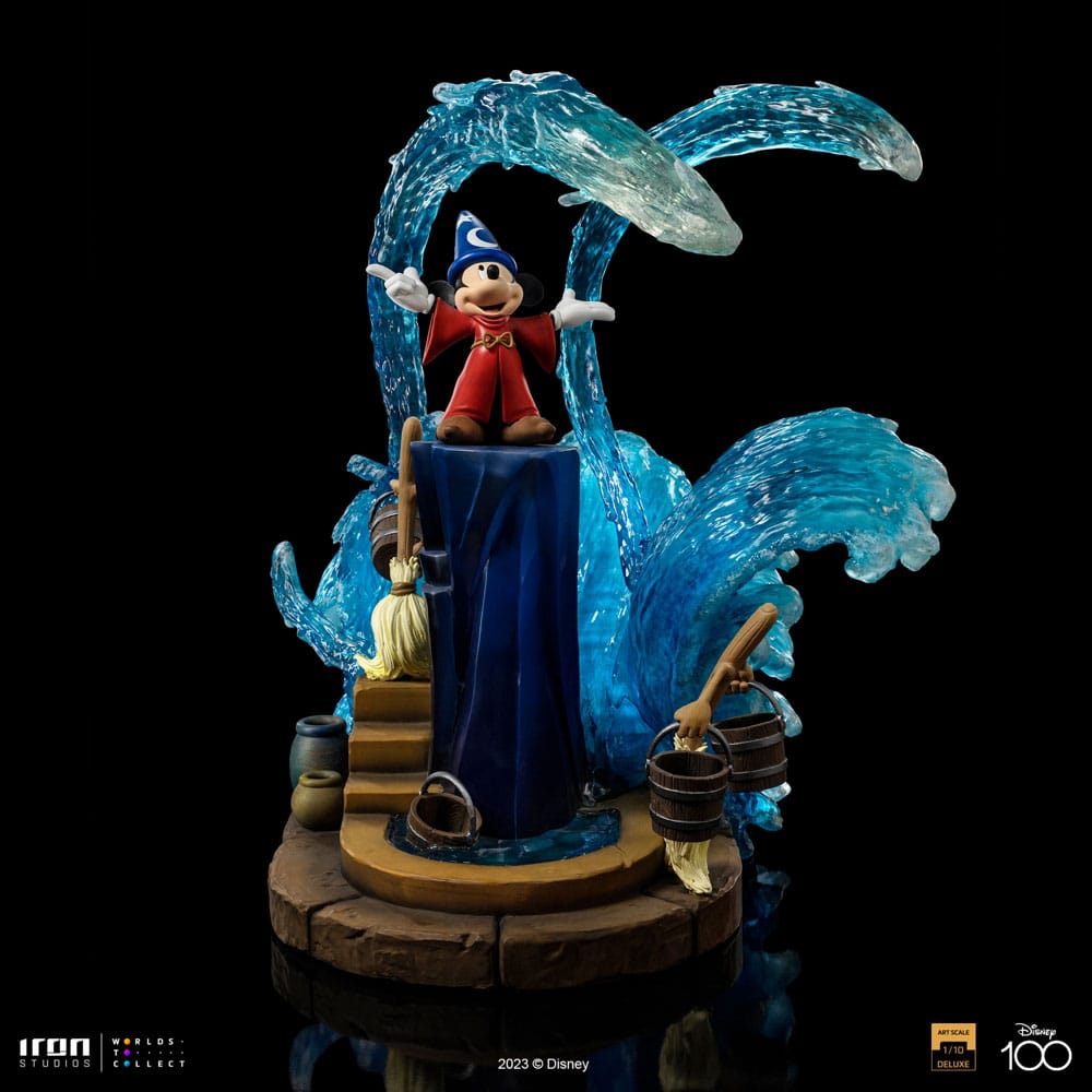 Disney Estatua Art Scale Deluxe 1/10 Mickey Fantasia Deluxe 51 cm  