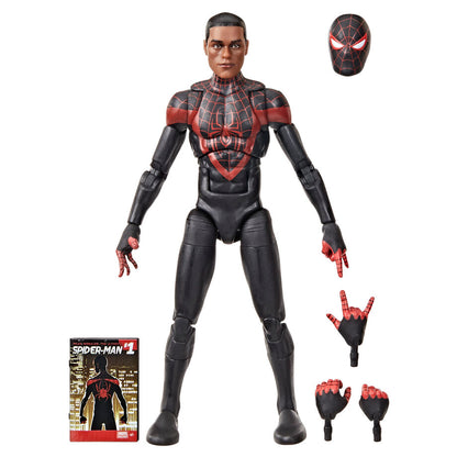 Figura Miles Morales Ultimate Spider-Man Marvel Legends 15cm