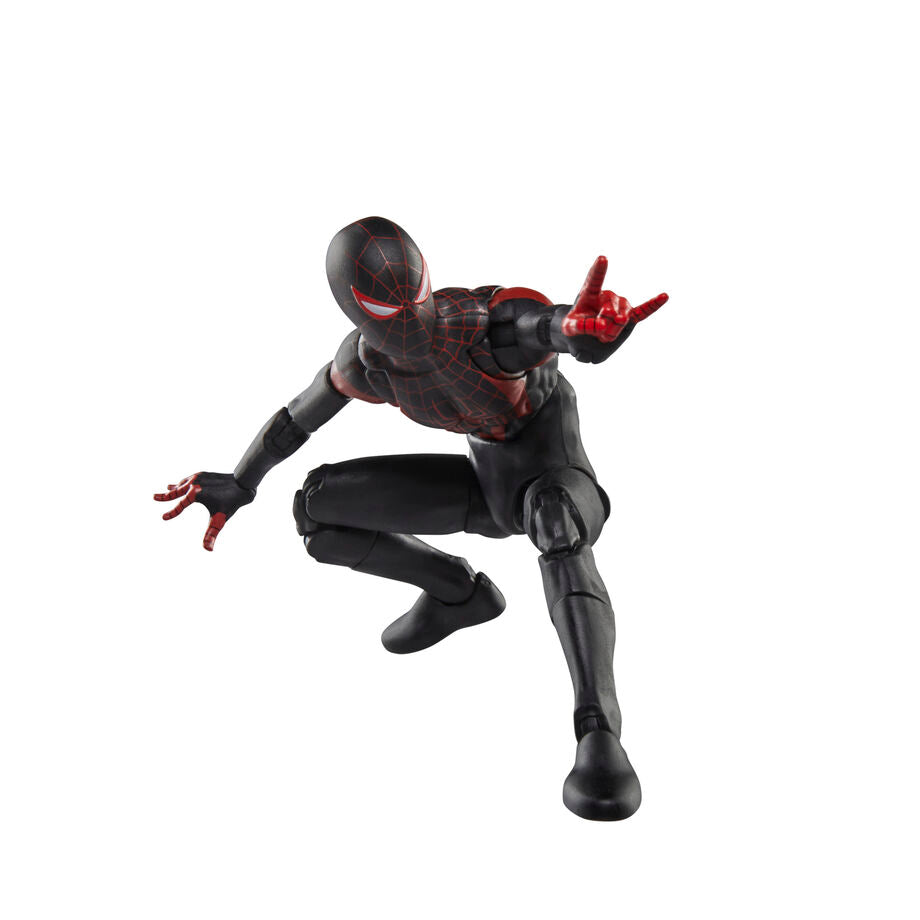 Figura Miles Morales Ultimate Spider-Man Marvel Legends 15cm